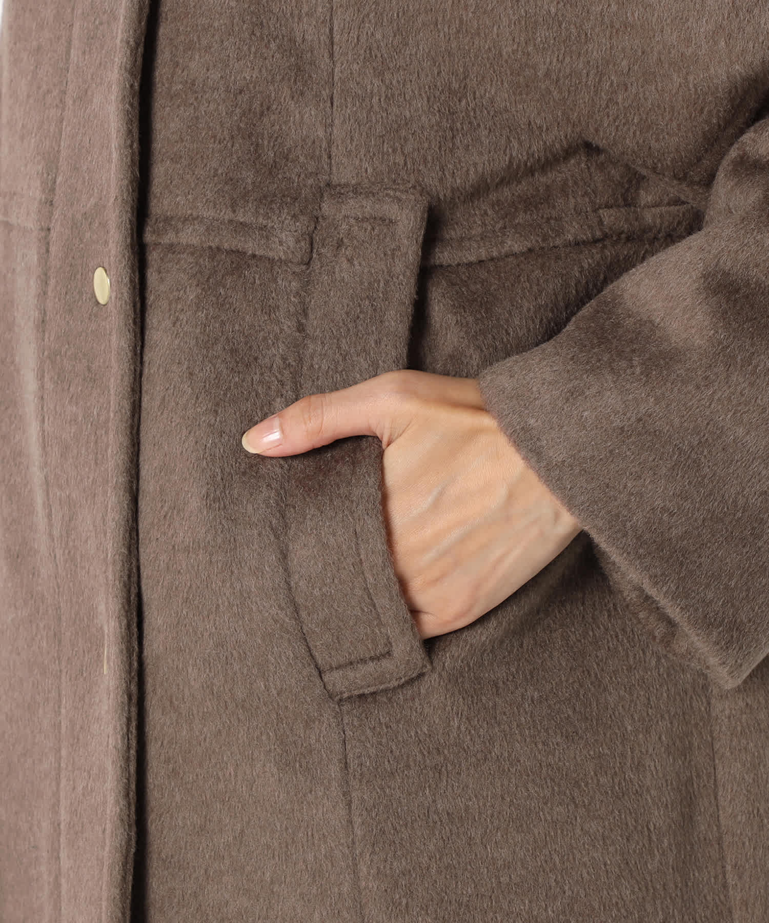 【特別価格20%OFF】ウールシンプルコート