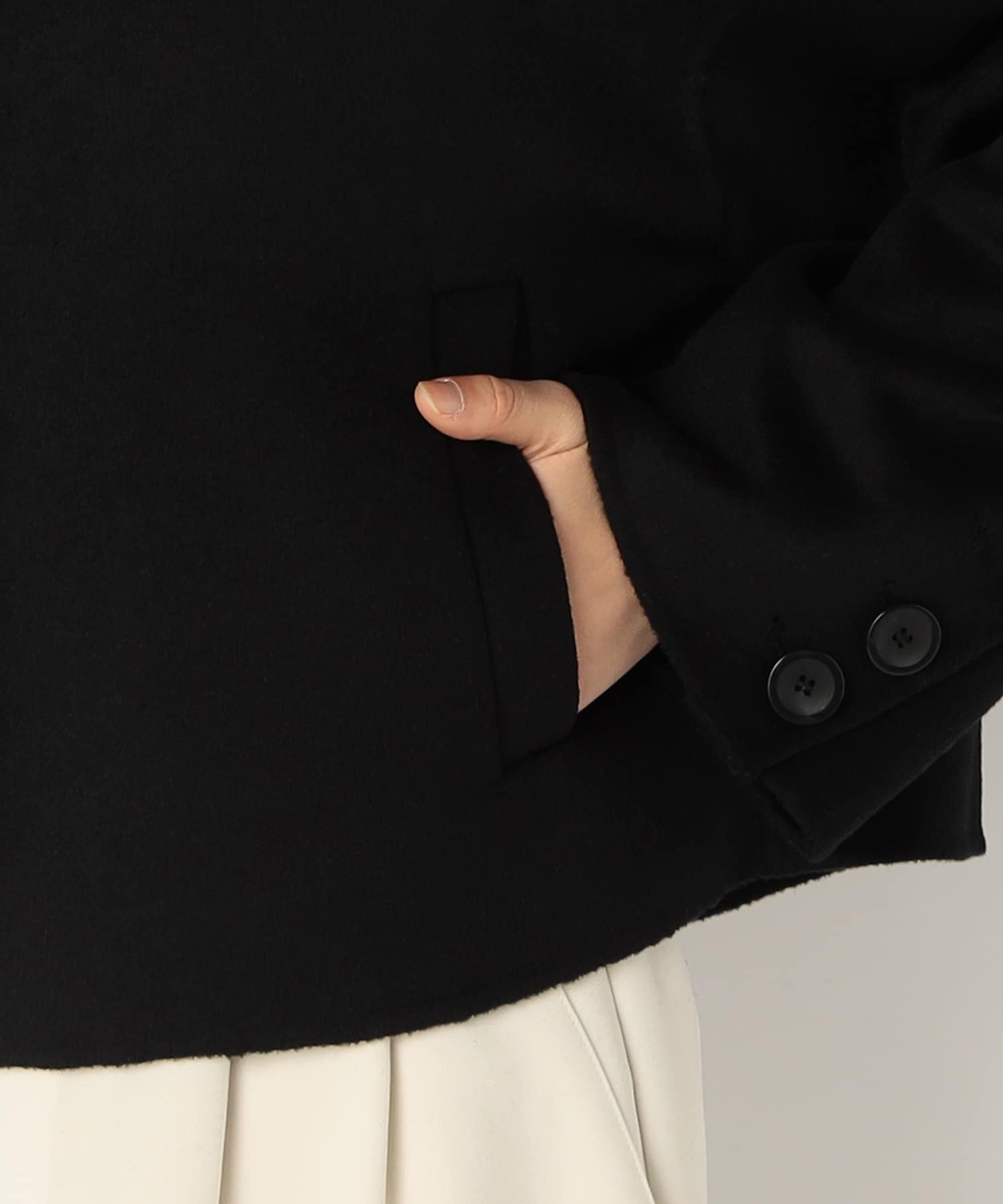 【特別価格20%OFF】ファーウールコート