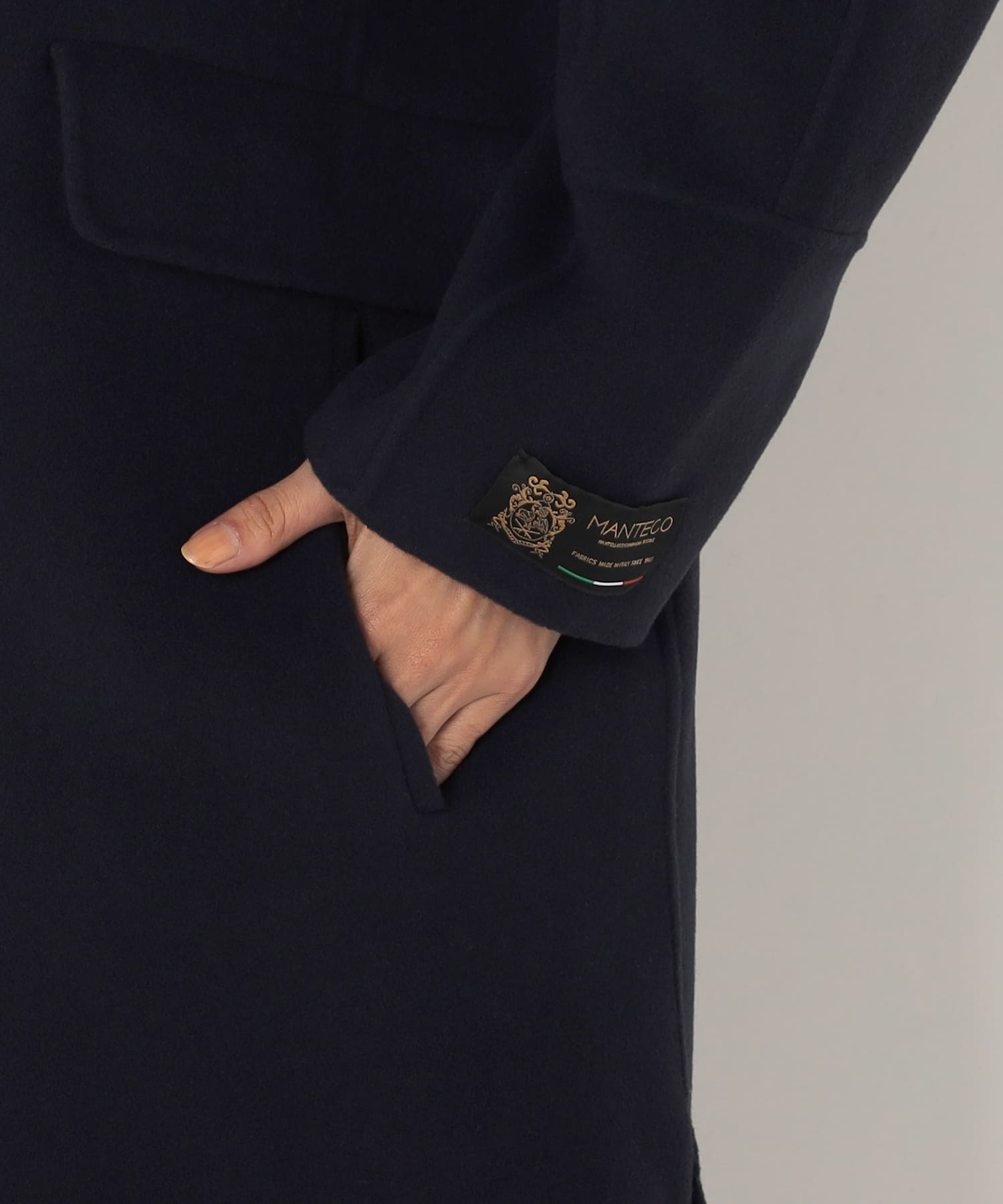 【特別価格20%OFF】上品シンプルロングコート