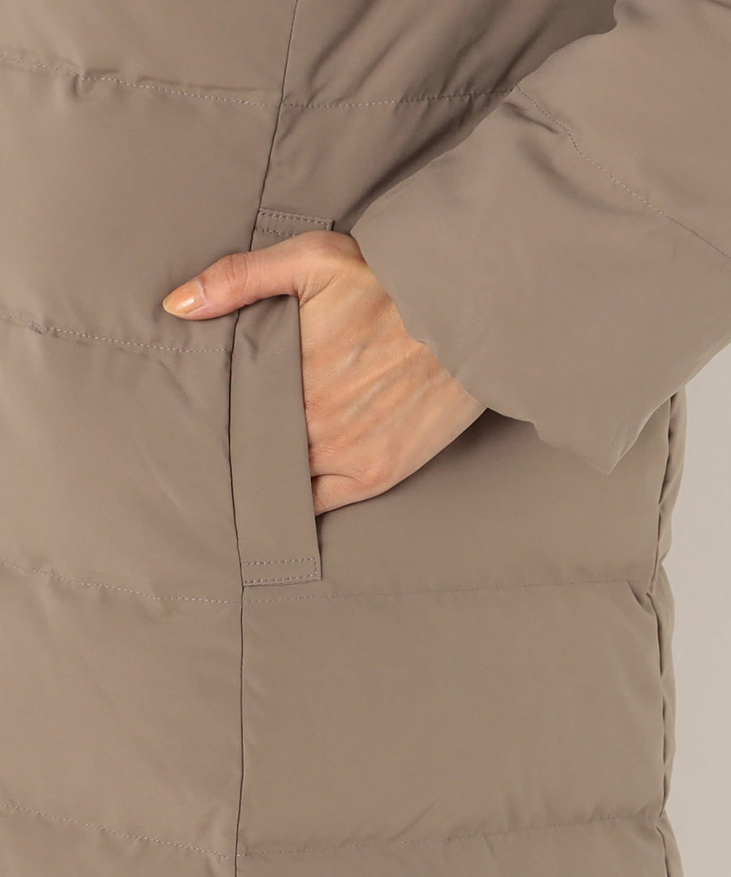 【特別価格20%OFF】シンプルなファーダウン