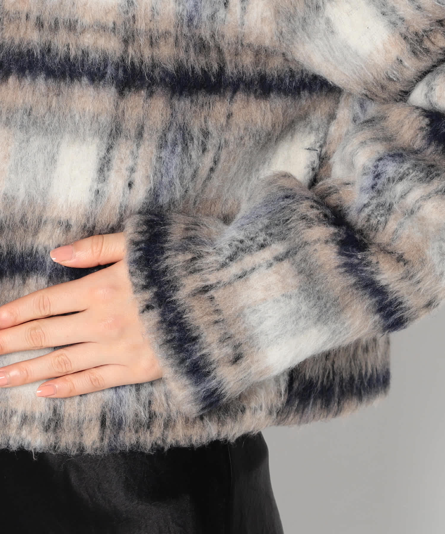 【特別価格20%OFF】ファー上品ジャケット