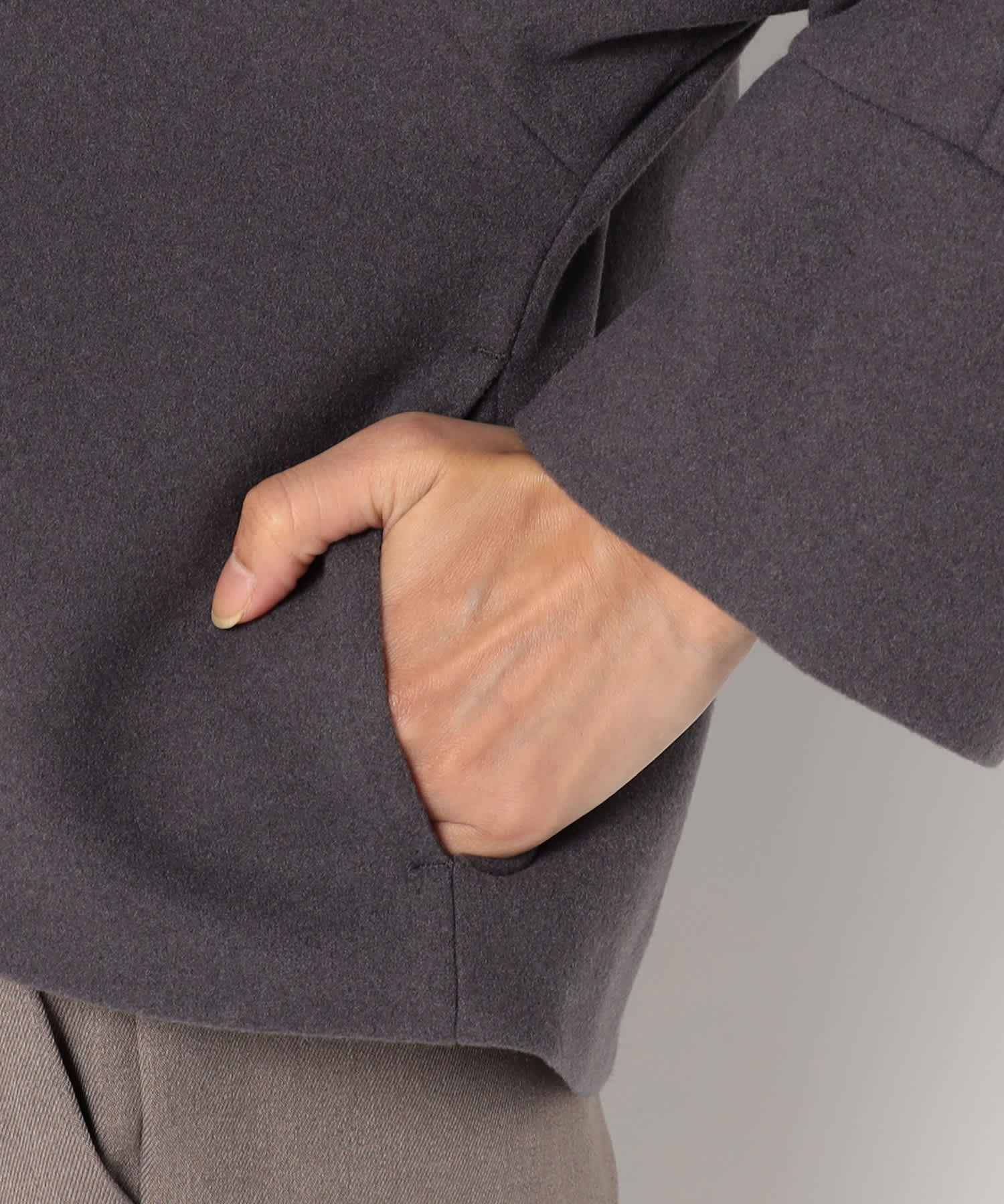 【特別価格20%OFF】シンプルジップジャケット