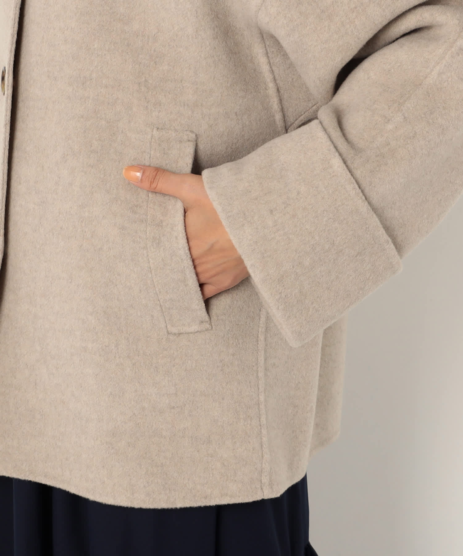 【特別価格20%OFF】ウールエレガントコート