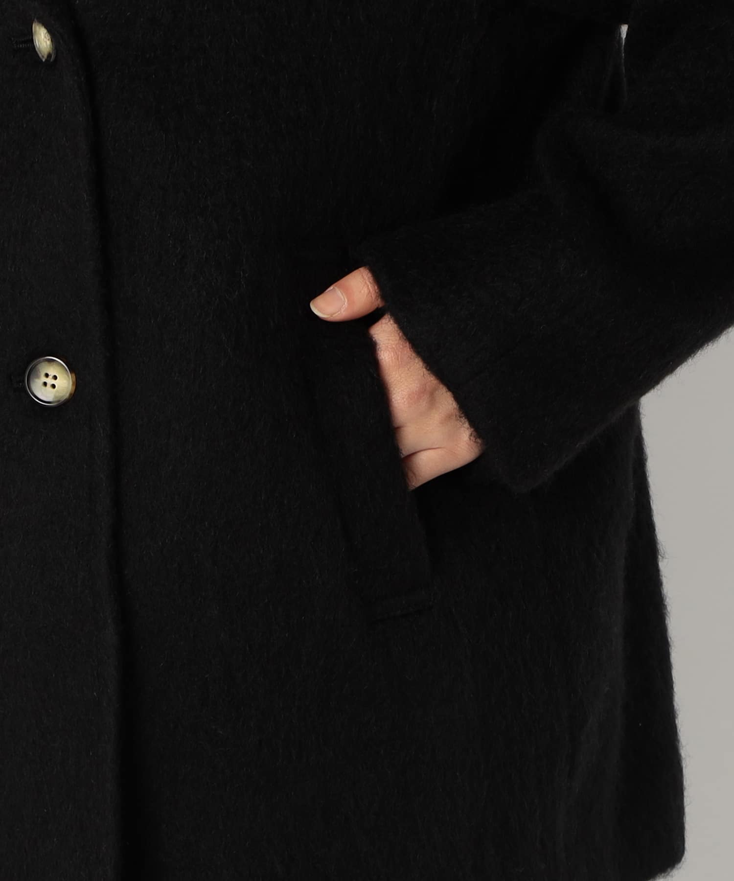 【特別価格20%OFF】ウールシンプルコート