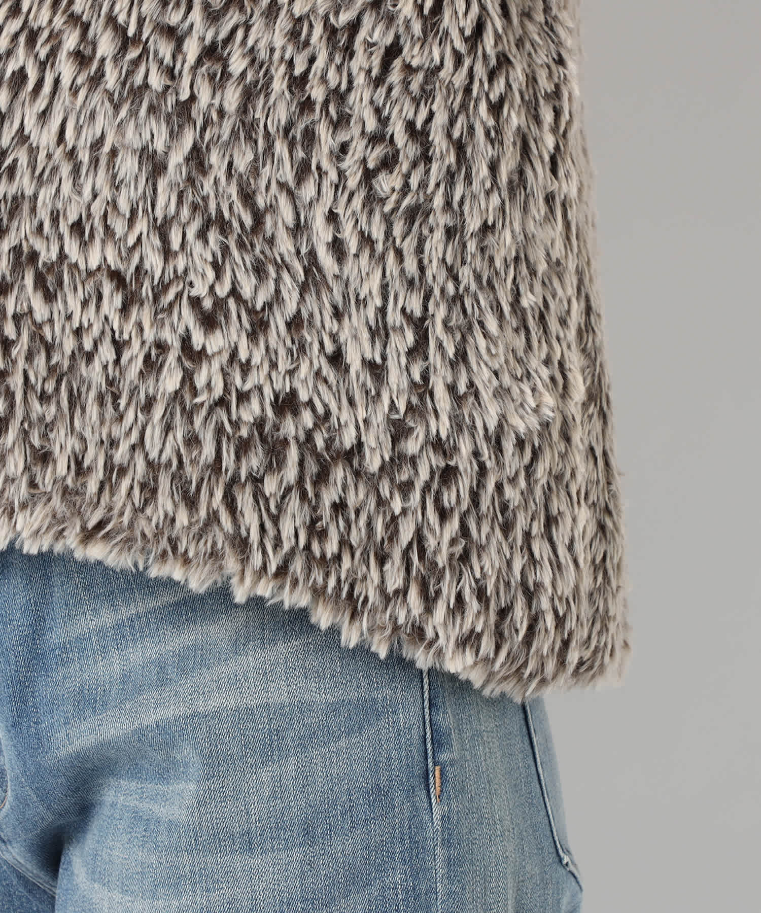 【特別価格20%OFF】ファー軽やかジャケット