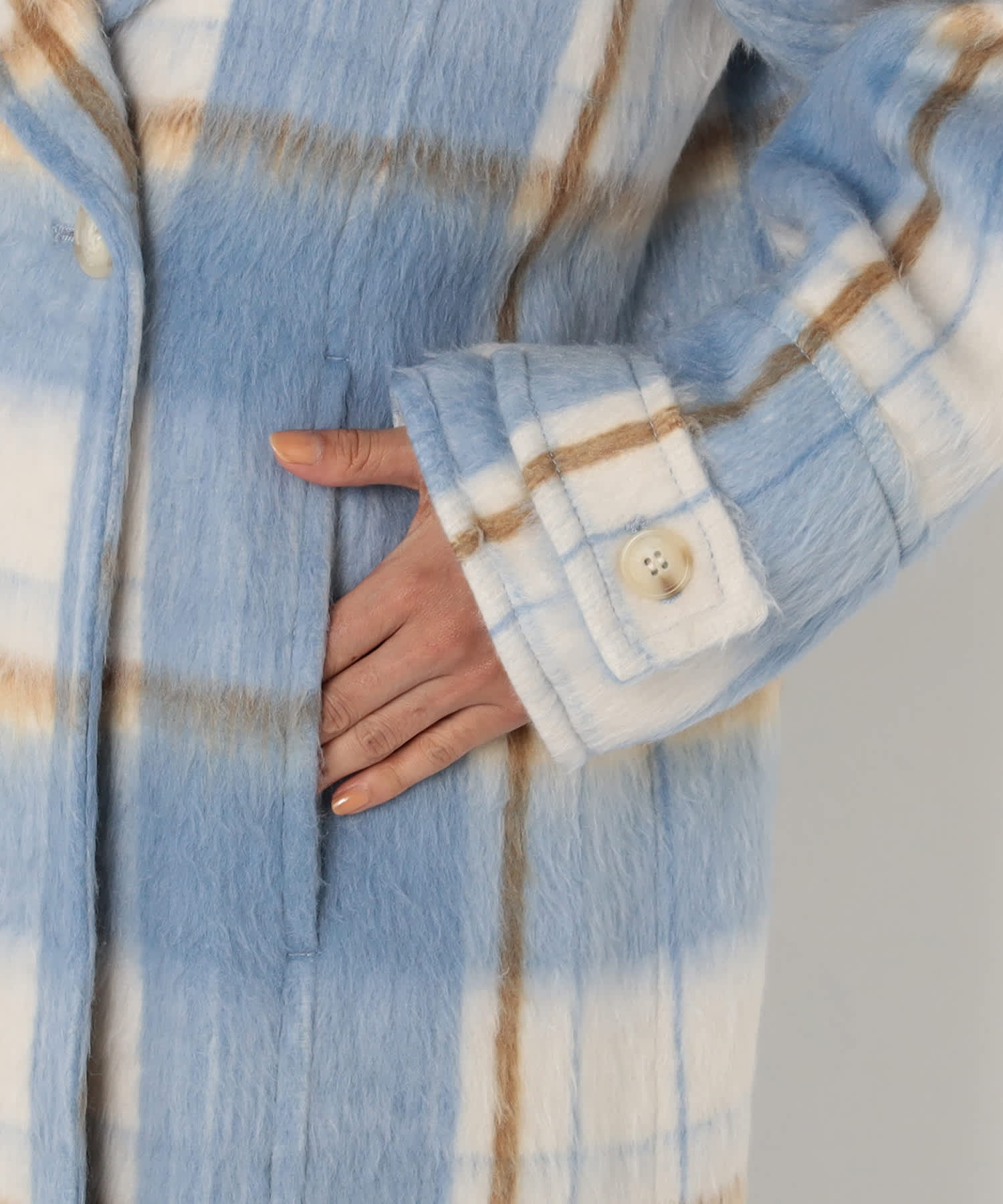 【特別価格20%OFF】ウールシンプルロングコート