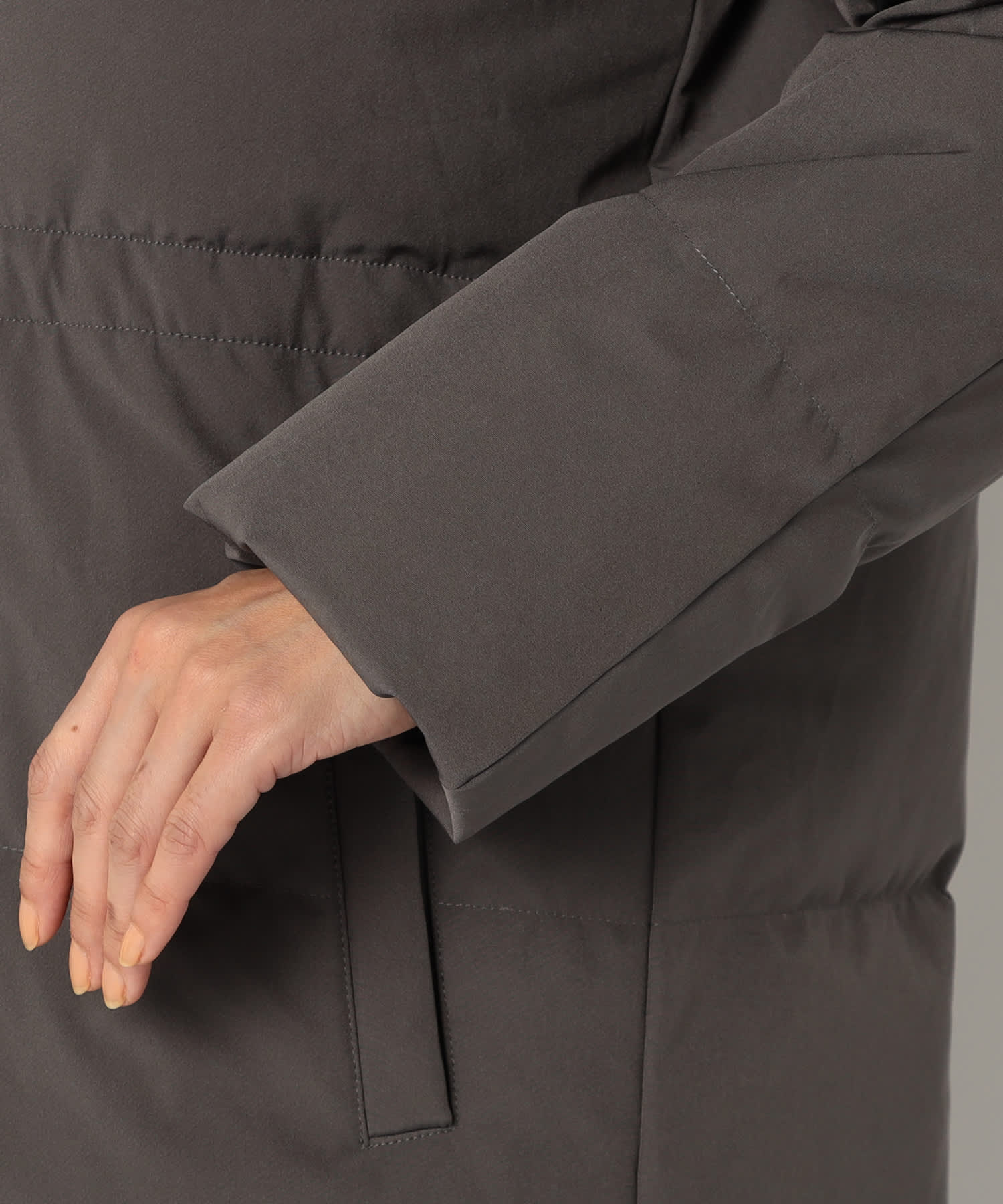 【特別価格20%OFF】軽やかシンプルダウンコート