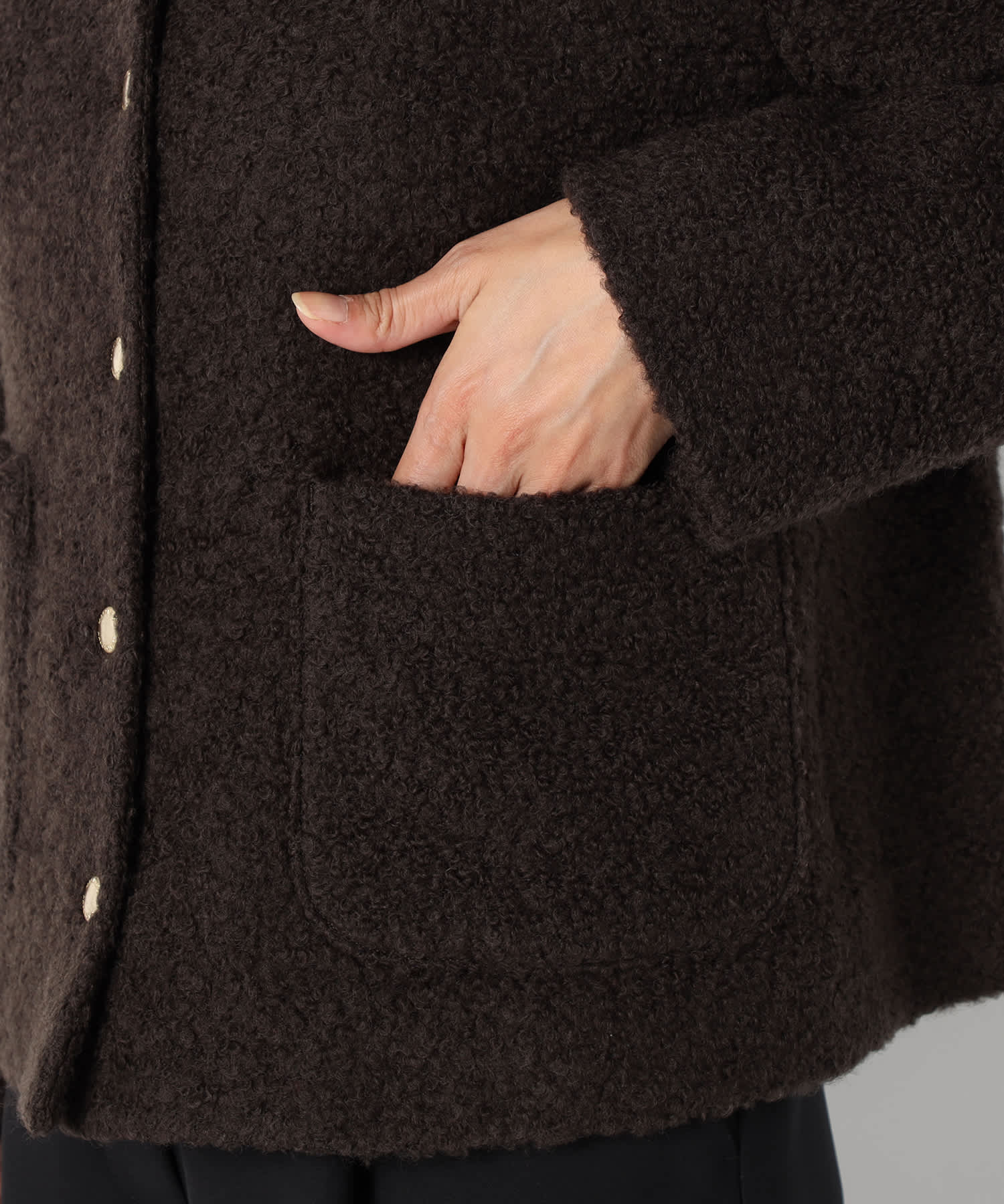 【特別価格20%OFF】ボア上品ジャケット