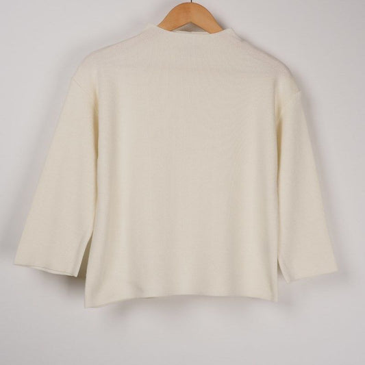 ボトルネックニット