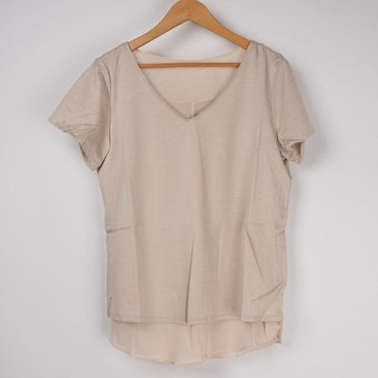 リバーシブルシフォンカットソー