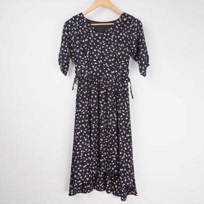 小花柄上品ワンピース