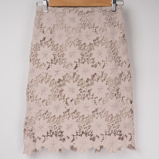 クロシェレースタイトスカート