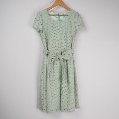 コットンレースワンピース