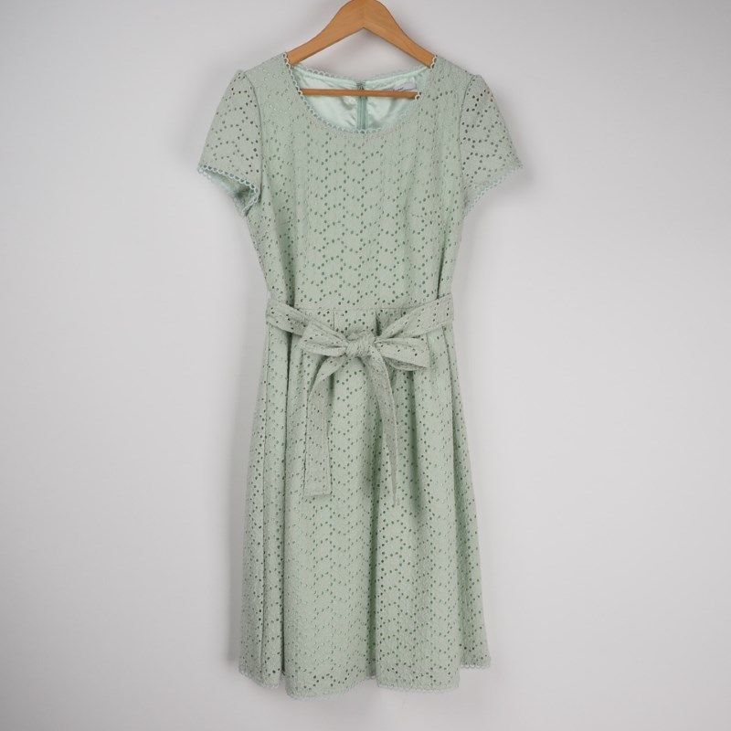 コットンレースワンピース