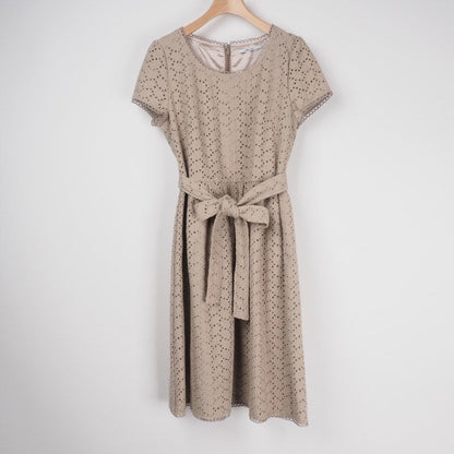 コットンレースワンピース