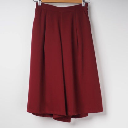 ウエスト捻りフレアパンツ