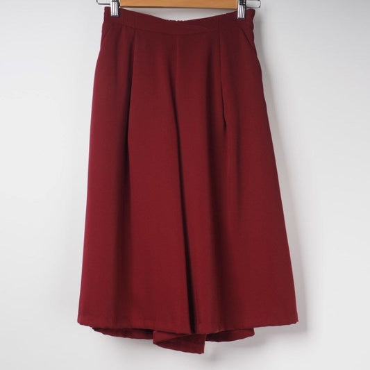 ウエスト捻りフレアパンツ