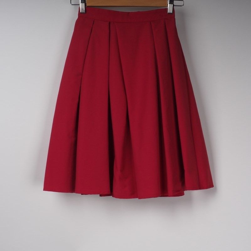 ウエストゴムフレアスカート