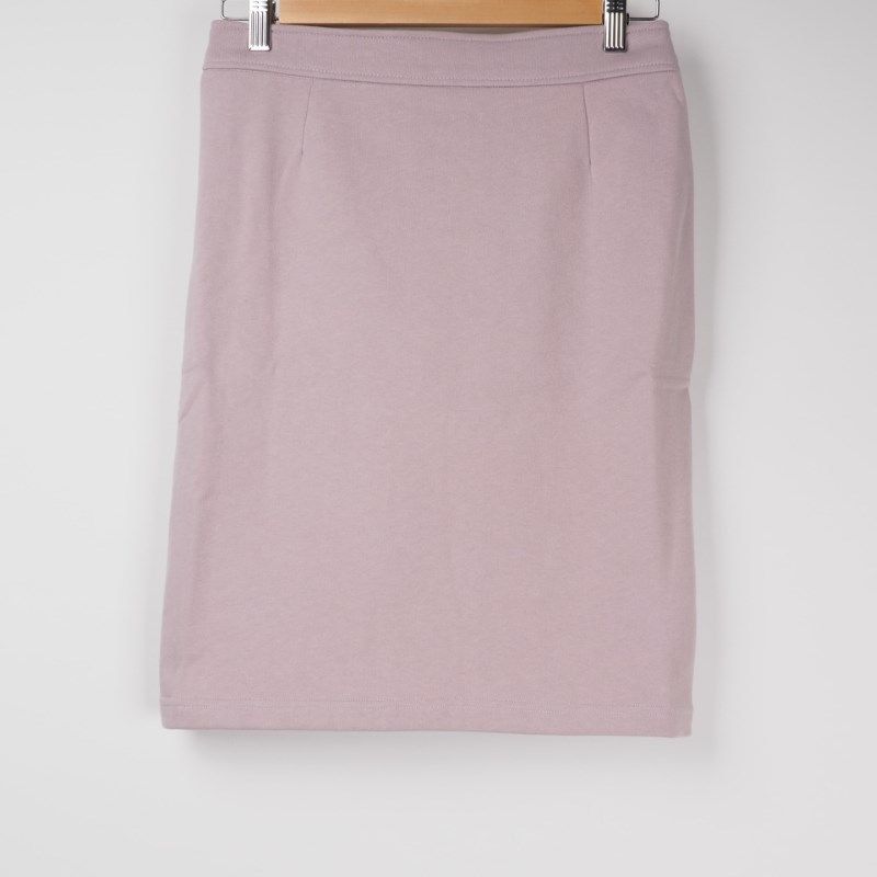 裏毛無地タイトスカート