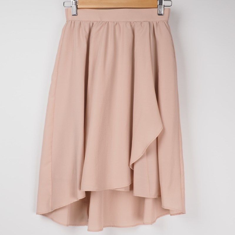 フロントフレアフィッシュテールスカート