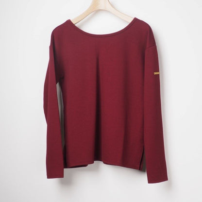 2WAYボートネックVネックカットソー