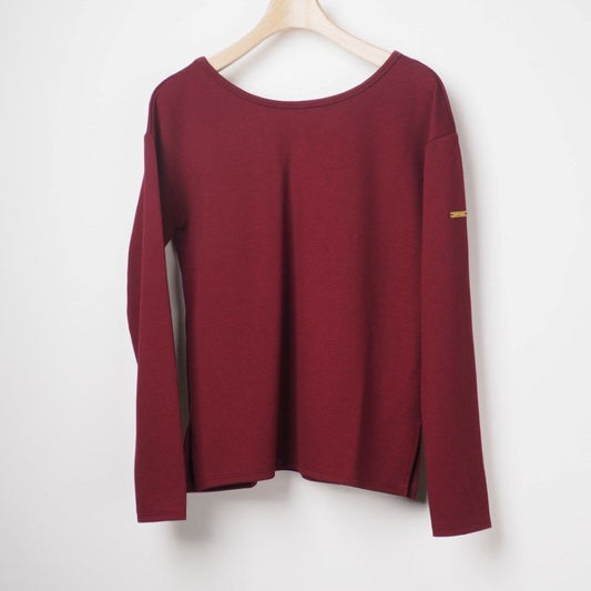 2WAYボートネックVネックカットソー