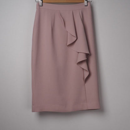 アシンメトリーフレアタイトスカート