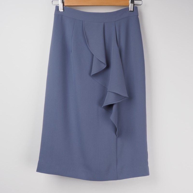 アシンメトリーフレアタイトスカート