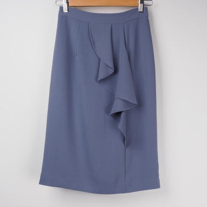 アシンメトリーフレアタイトスカート