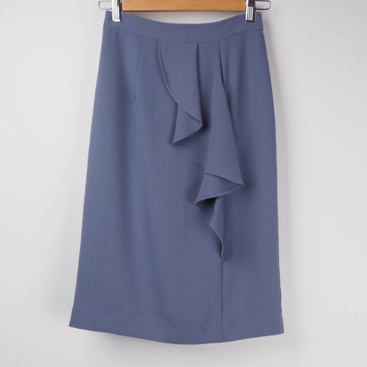 アシンメトリーフレアタイトスカート