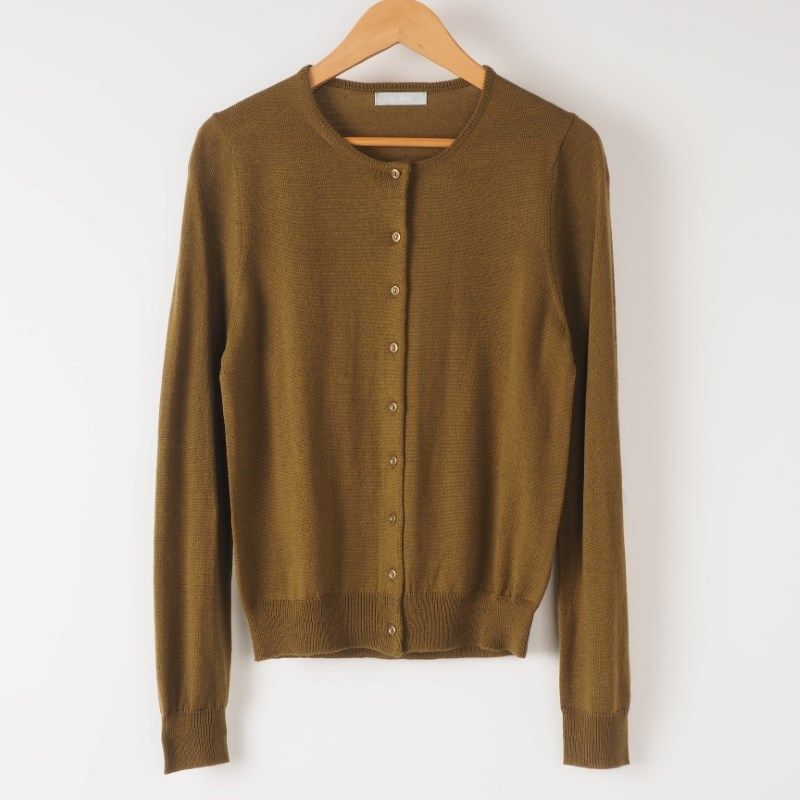 シンプルハイゲージニットカーディガン