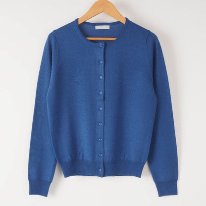 シンプルハイゲージニットカーディガン