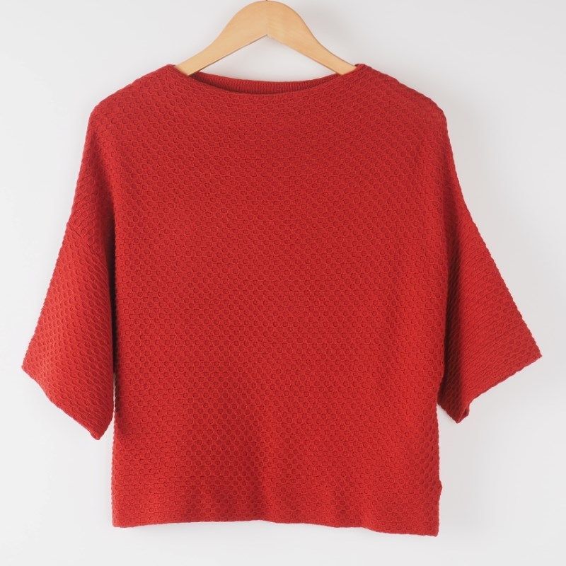 ドロップショルダーニット