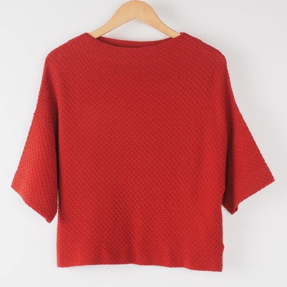 ドロップショルダーニット