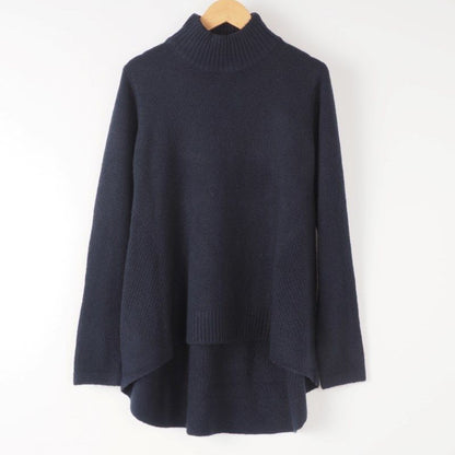 ボトルネックゆったりニット