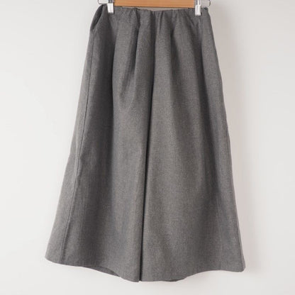 ウエストゴムフレアワイドパンツ