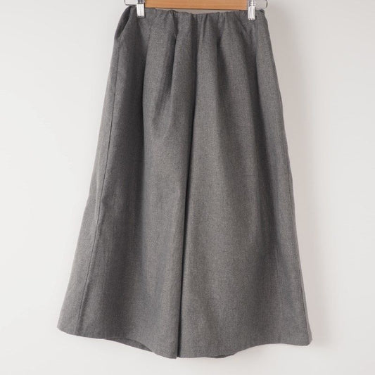 ウエストゴムフレアワイドパンツ