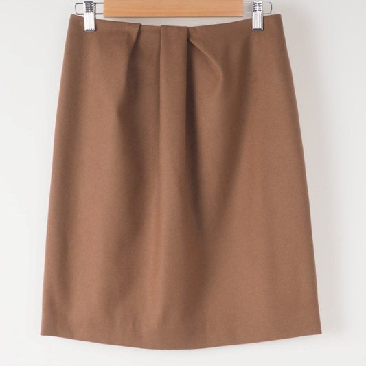 タック立体シルエットタイトスカート