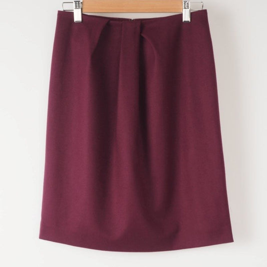 タック立体シルエットタイトスカート