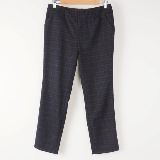チェック柄パンツ