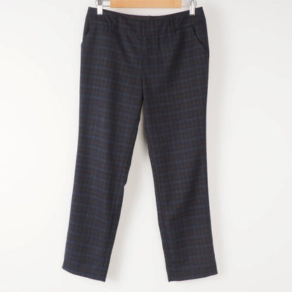 チェック柄パンツ