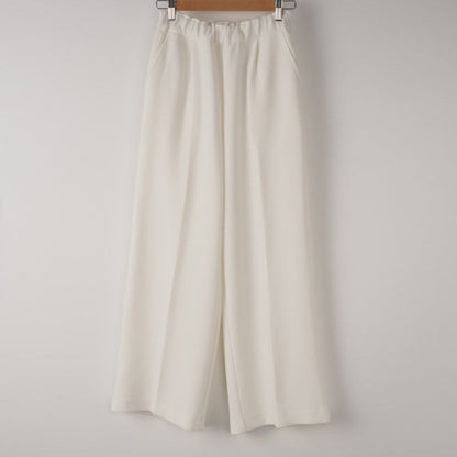 センタープレスワイドパンツ