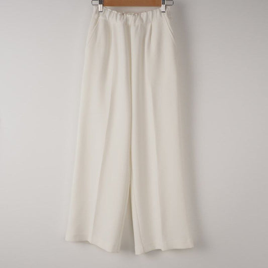 センタープレスワイドパンツ