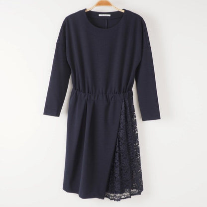 レース切り替えデザインワンピース