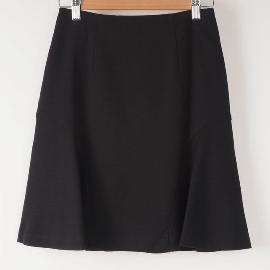 サイド切替フレアスカート