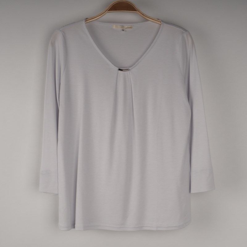 テンセルタックVネックカットソー