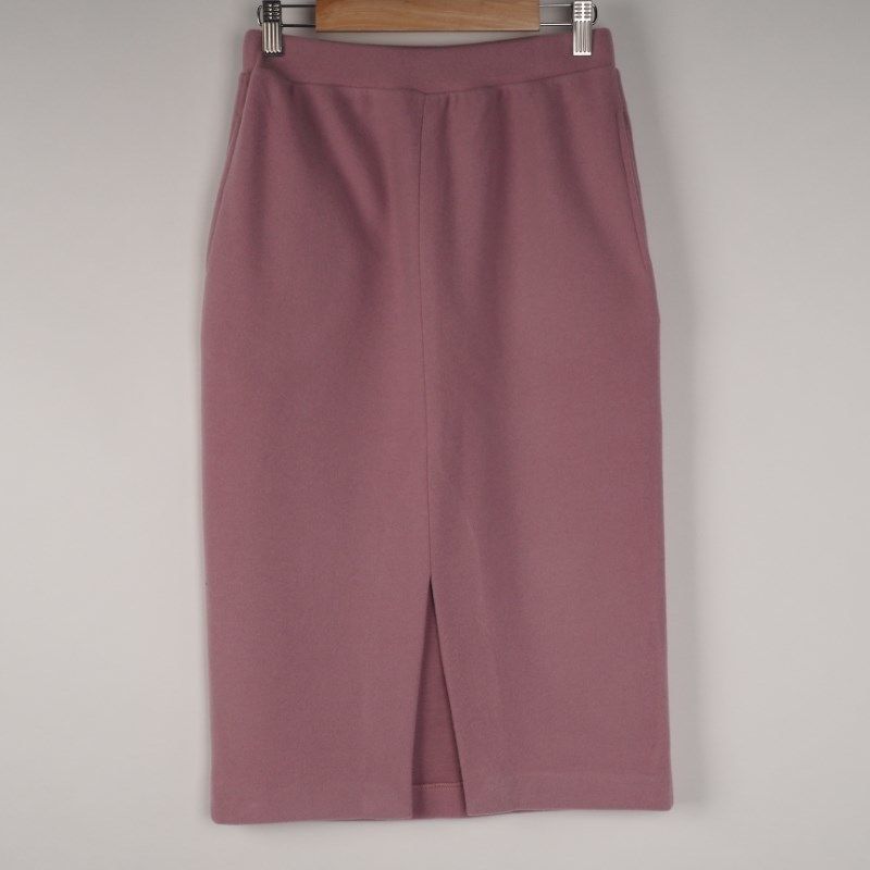 起毛スリット入りタイトスカート