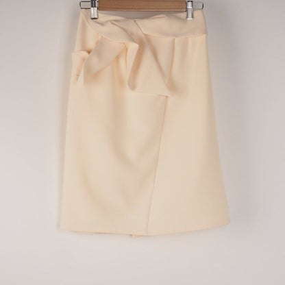 リボン風デザインタイトスカート