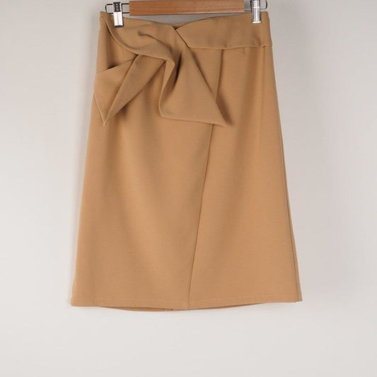 リボン風デザインタイトスカート