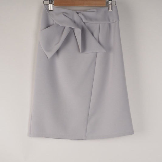 リボン風デザインタイトスカート